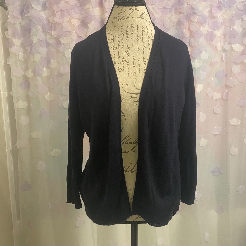 Verve Navy Large Cardigan